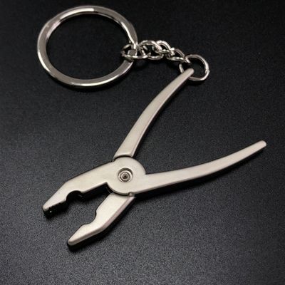 Portable Personalized Metal Keychain Mini Vernier Caliper Measuring Gauging Tools
