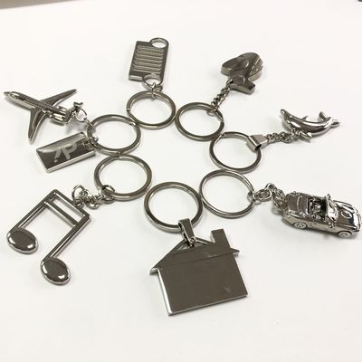 Football Personalized Metal Keychain European Cup Trophy Shaped Keyring