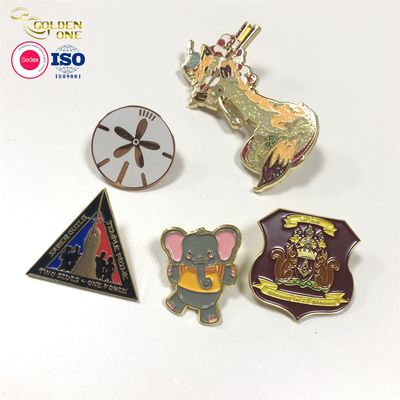 Manufacturer Decoration Customsaudi flag men brooch suit  High Quality Soft Enamel Metal metal pin badge With Chain