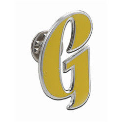 Manufacturer Decoration Customsaudi flag men brooch suit  High Quality Soft Enamel Metal metal pin badge With Chain
