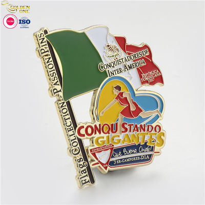 Cartoon Anime Enamel Pins , Metal Soft Hard Laciness Carnival Sports Lapel Pin