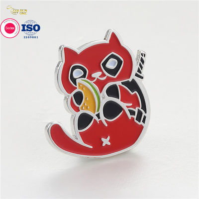 Cartoon Anime Enamel Pins , Metal Soft Hard Laciness Carnival Sports Lapel Pin