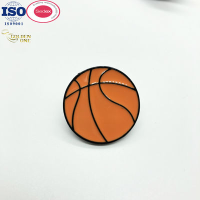 Hard Physical Basketball Enamel Pins Jersey Number 23 Sports Custom Company Logo