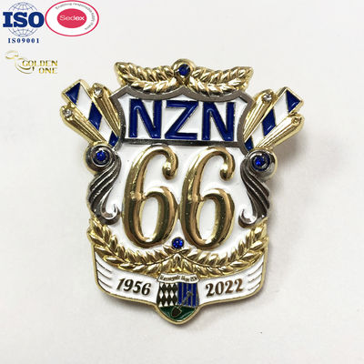 Manufacturer Factory Price Custom Carnival Badge Promotion Gift Jollification Rhinestones Diamond Colorful Enamel Metal Pin