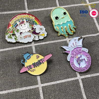 Silver Black Plated Ironman Glitter Anime Cartoon Badge Soft Enamel Stray Kids Lapel Pin
