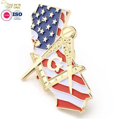 Enamel Metal Lapel Pins Symbols Classical Freemason Brooch Gifts Masonic Badges