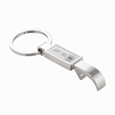 Cute Custom Key Ring , Metal Whistle Zinc Alloy Opener Key Ring