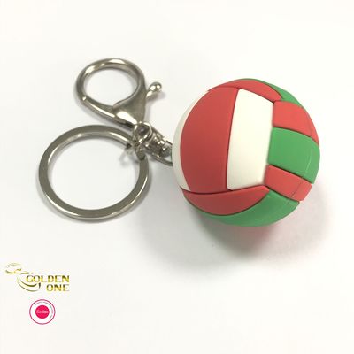 Plastic PVC Key Chain Metal Anime Rubber Silicone Customized Color