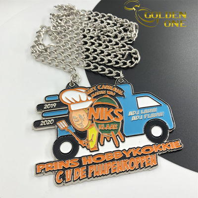 Hot Sale Design Your Own Logo Gymnastics Medal Hanger Sport Alloy Medaille Carnival Medal With Lanyard