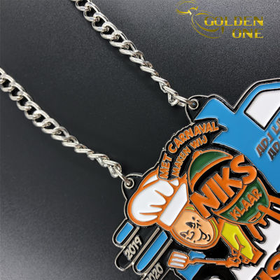 Hot Sale Design Your Own Logo Gymnastics Medal Hanger Sport Alloy Medaille Carnival Medal With Lanyard