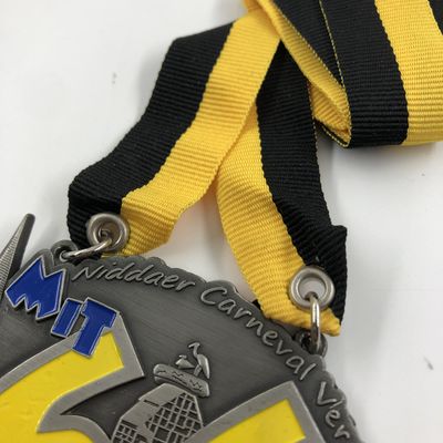 Wholesale Souvenir Colourful Merriment Carnival Karnevalsorden Medal Manufacturers Medals With Silk Screen Printing Lanyard