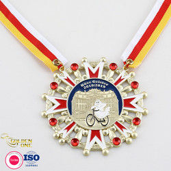Factory Price Persian Medallion Soft Enamel Orden Zinc Alloy Carnival Corporation Golden Customized Metal Medallion