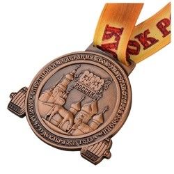 Fashion Soft Enamel Black Nick Karnevalsorden Gold Plated Medal Funny Zinc Alloy Casting Medals