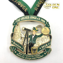 Free Sample Sport Custom Medal Personalized Fun Logo Carnival Christmas Catholic Religious Marathon Medals