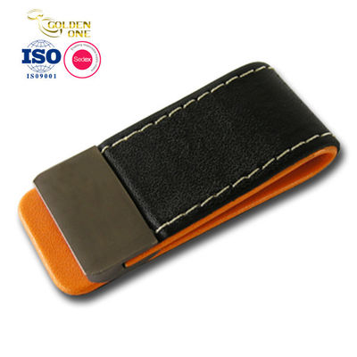 Portable Business Card Money Clip , Slim Money Clip Custom Shape For Souvenir