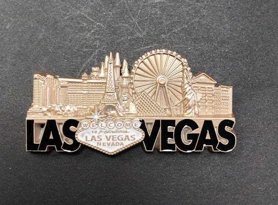 Modern Hotel Bottle Opener , Silver Metal Fridge Magnet For Anniversary