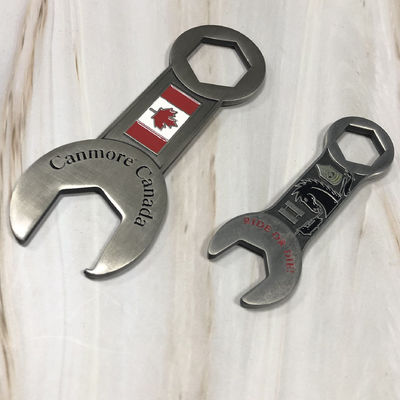 Business Card Personalized Wine Opener , Beer Cork Screw Custom Made Bottle Openers