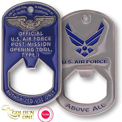 Nickel Plated Metal Wine Opener Souvenir Gift Soft Enamel Custom Anniversary