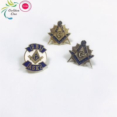 Custom Cute Logo Badge Waving Flag Pins Soft Enamel Decorations Metal Pins For Clothes