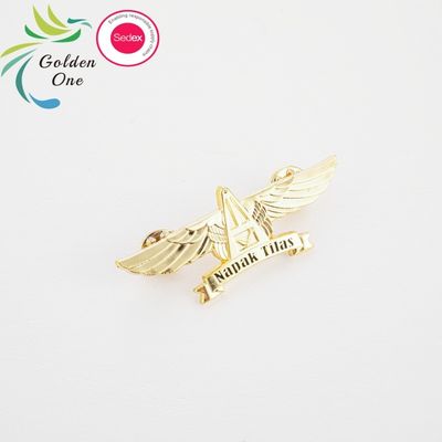 Medical Die Struck Cast Hat Lapel Pins with UV and Silk Screen Printing Back Brooches Cartoon