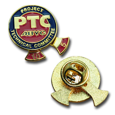 Medical Die Struck Cast Hat Lapel Pins with UV and Silk Screen Printing Back Brooches Cartoon