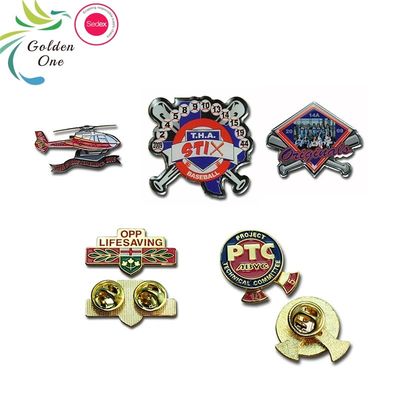 Hard enamel pins custom brooch lapel badges shirt pin collar denim decorations gift metal zinc alloy pin badge