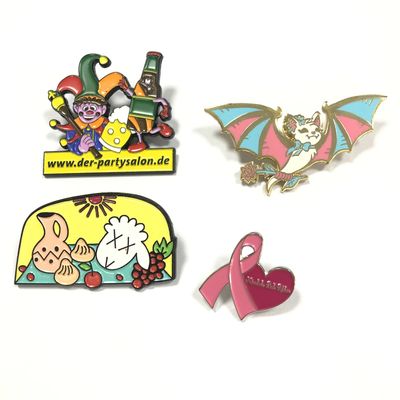  cute dye black soft enamel hard lapel pins animals badge brooch clothes carnival charity custom logo lapel pin