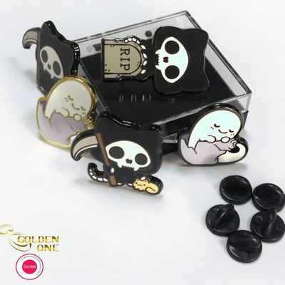 Manufacturer Custom Fashion Pins Metal Logo Badges Brooch Hard Soft Enamel Pins Lapel Pins for Clothes Decorative