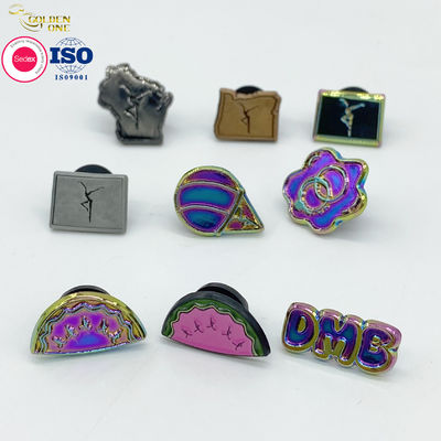 Manufacturer Custom Fashion Pins Metal Logo Badges Brooch Hard Soft Enamel Pins Lapel Pins for Clothes Decorative
