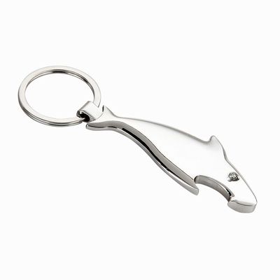 Cute Custom Key Ring , Metal Whistle Zinc Alloy Opener Key Ring