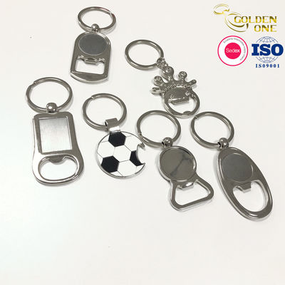 Corkscrew Beer Bottle Opener Keychain Personalized Novelty Metal