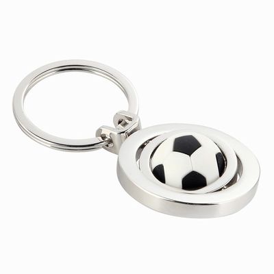 Clear Personalised Trolley Keyring , Zinc Alloy Custom Trolley Token Key Ring