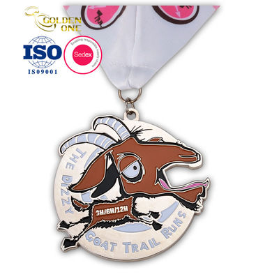 No Minimum Order Custom Shape Field Hockey Soccer Sports Award Gmilitary Zinc Alloy Medals