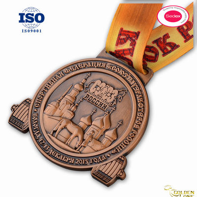 No Minimum Order Custom Shape Field Hockey Soccer Sports Award Gmilitary Zinc Alloy Medals