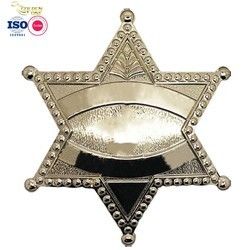 Hot Sale USA Shiny Gold Plated Soft Enamel Emblem Brooch Designer Metal Pins Zinc Alloy Star Badge For Gift