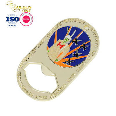 Souvenir Magnetic Metal Wine Opener With Wooden Handle Kitchen Bar Rest Room